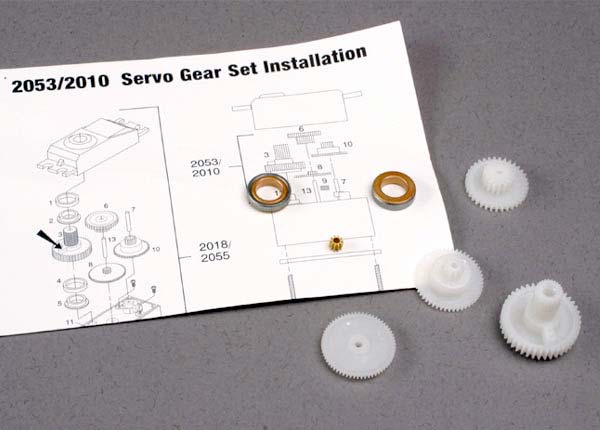 Traxxas 2010 Gear Set Standard Servo (2018)