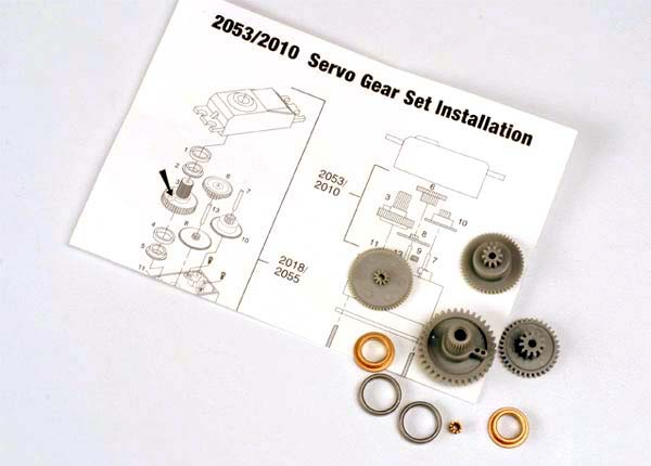 Traxxas 2053 Gear Set Servo High-Torque