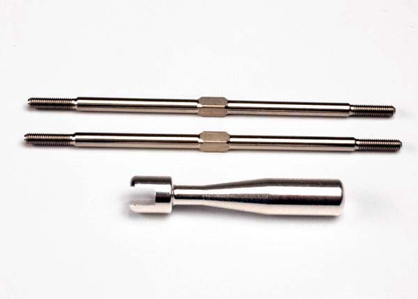 Traxxas 2338X Turnbuckles, Titanium 94Mm (2)