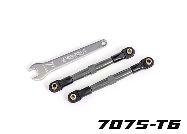 Traxxas 2445A Toe Links Front Charcoal Gray
