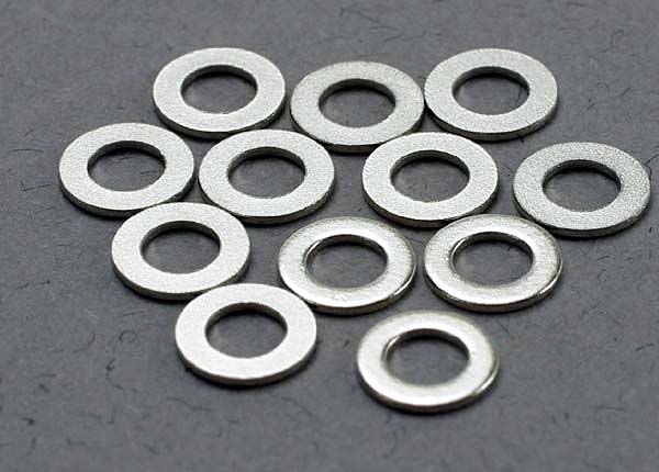 Traxxas 2746 Washers Metal 3X6Mm (12)