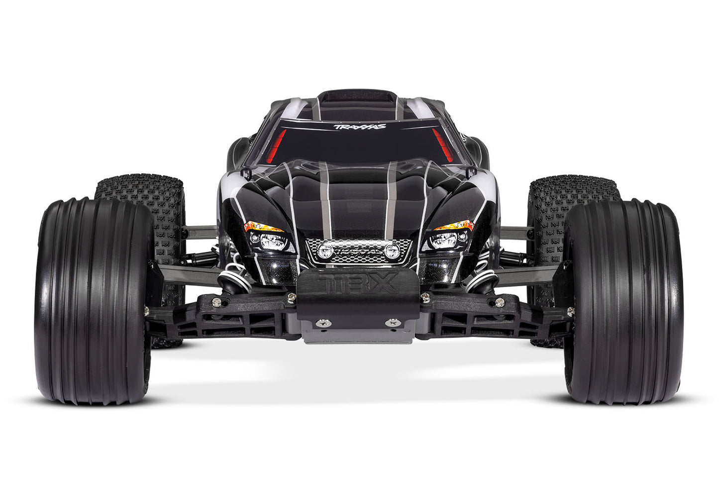 Traxxas 37054-8-Blk Rustler 1/10 Stadium Truck