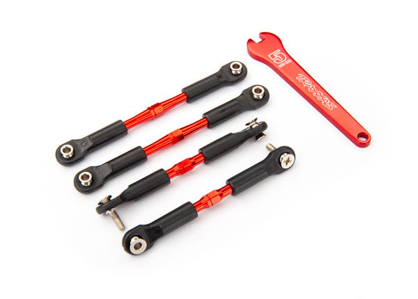 Traxxas 3741X Camber Link Aluminum Red 39Mm