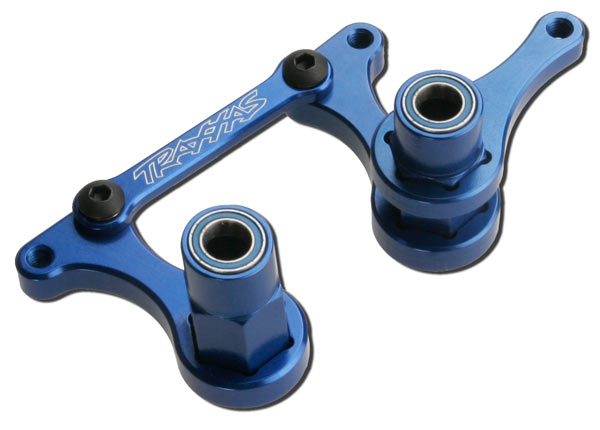 Traxxas 3743A Bellcranks/Draglink Alum Blue