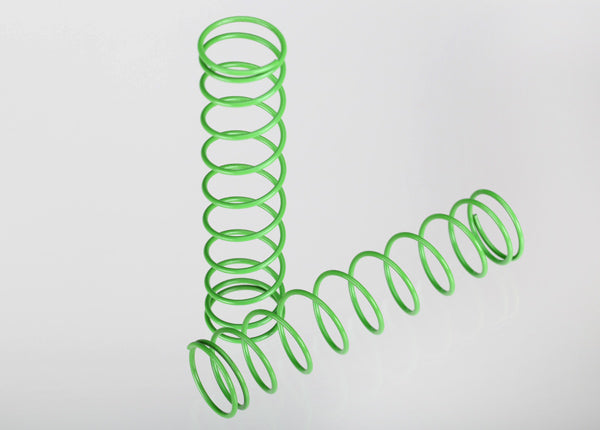 Traxxas 3757A Springs Rear Green