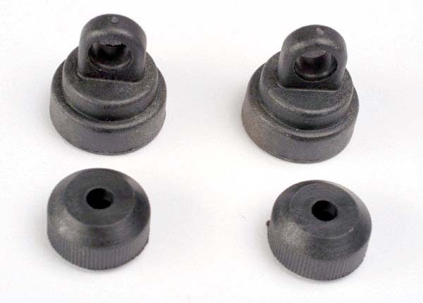 Traxxas 3767 Shock Cap/Bottoms Ultra (2)