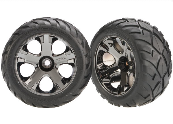 Traxxas 3777A T&W All Star Blk Chrm/Anaconda