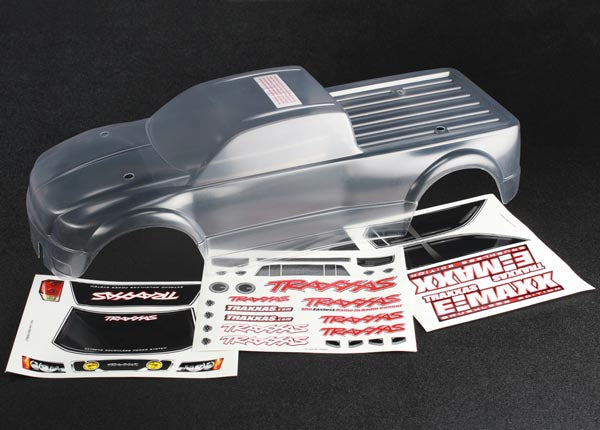 Traxxas 3915 Body E-Maxx Brushless Clear