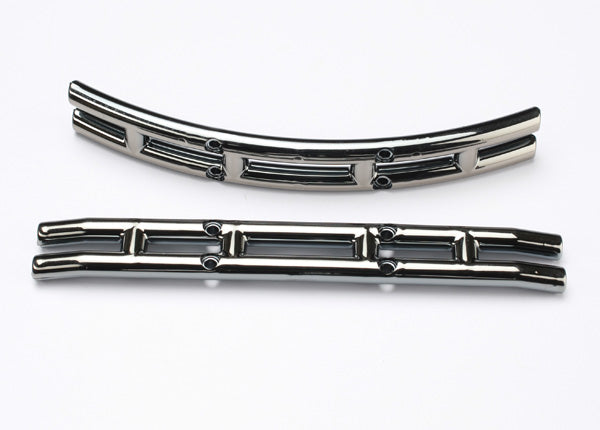 Traxxas 3926 Bumpers Black Chrome (F&R)