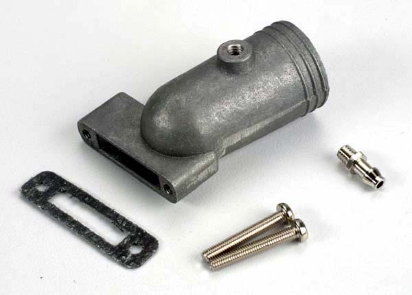 Traxxas 4055 Exhaust Header/Gasket Fittings