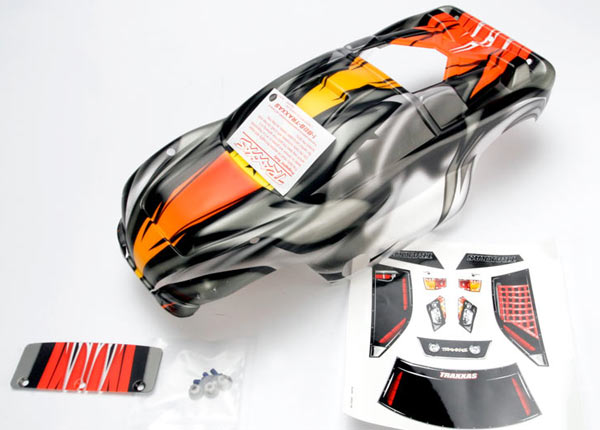 Traxxas 4411R Body Nitro Rustler Prgrpx