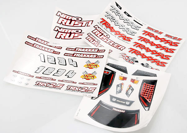 Traxxas 4413X Decal Nitro Rustler