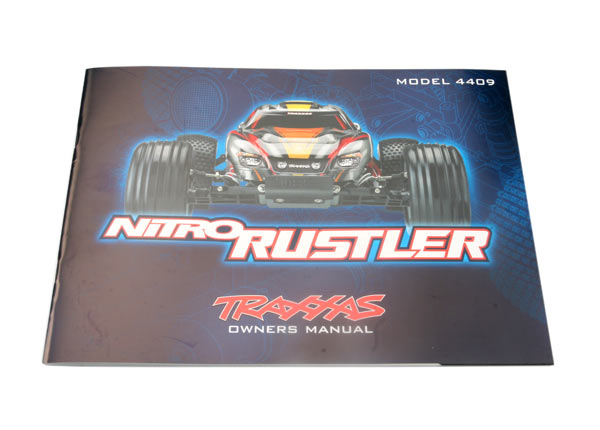 Traxxas 4499R Owners Manual Nitro Rustler