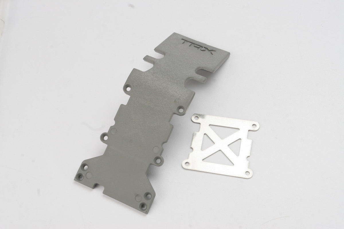 Traxxas 4938A Skidplate Rear Gry Ss Plate