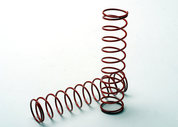 Traxxas 4957 Springs 2.5 Rate Red