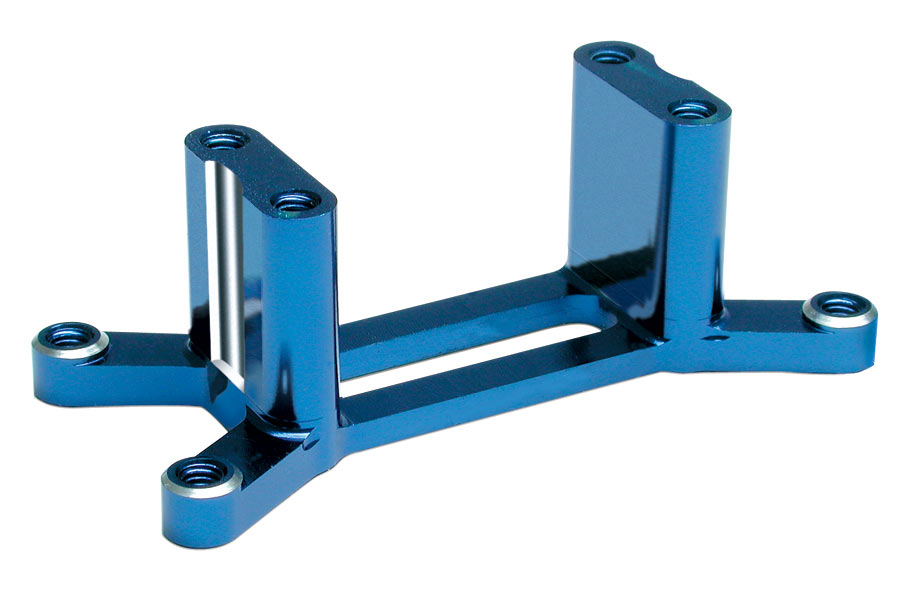 Traxxas 4960X Engine Mount Blue 2.5R 3.3 .15