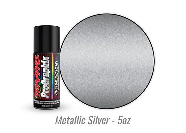 Traxxas 5073 Body Paint, Metallic Slvr 5Oz