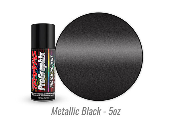 Traxxas 5075 Body Paint, Metallic Black 5Oz