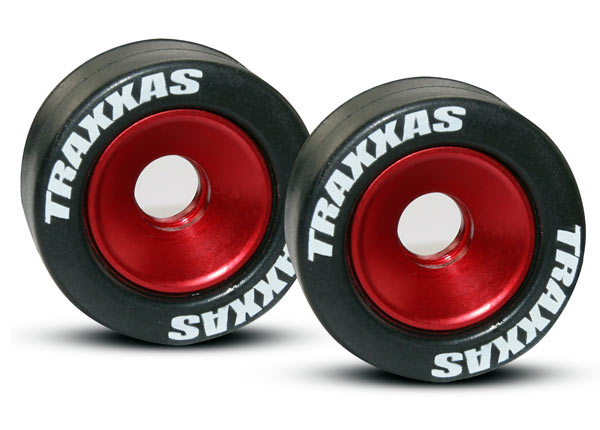 Traxxas 5186 T/W Wheelie Bar Red Andzd