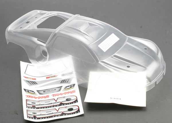 Traxxas 5320 Body Revo Platinum Clear