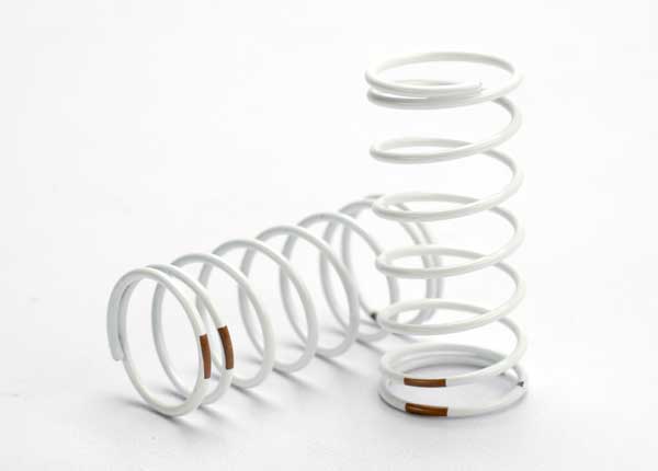 Traxxas 5429 Springs Gtr 1.0 Rate White