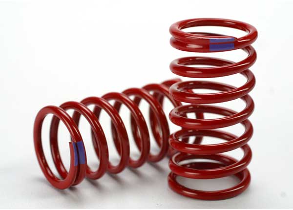 Traxxas 5445 Springs Gtr 6.4 Rate Red