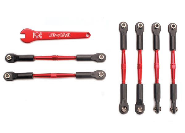 Traxxas 5539X Camber/Toe Link 58Mm Red