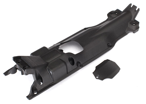 Traxxas 5637X Skidplate Nylon Black W/ Cover