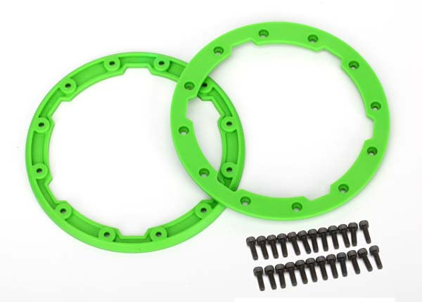 Traxxas 5664 T&W Sidewall Protector Bl Grn