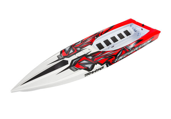Traxxas 5718R Hull, Spartan, Redx