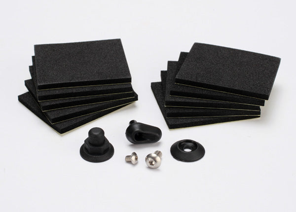 Traxxas 5723 Hatch Post/Wtr Outlet/Foam Pad