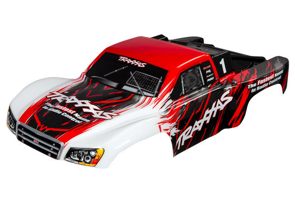 Traxxas 5824R Body, Slash 4X4, Red (Painted, Decals Applied)