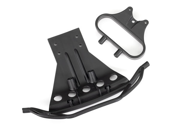Traxxas 5835X Bumper Front Mnt/Lens Led Blk