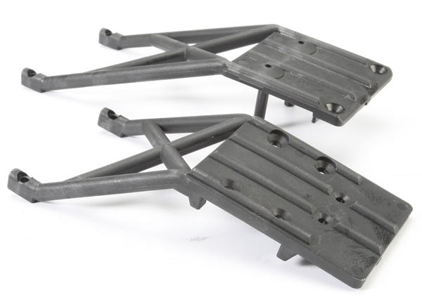 Traxxas 5837 Skidplates Frnt/Rear Blk Slash