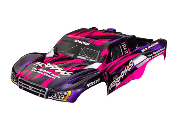 Traxxas 5851-Pink Body Slash 2Wd Pink/Prpl Clipless