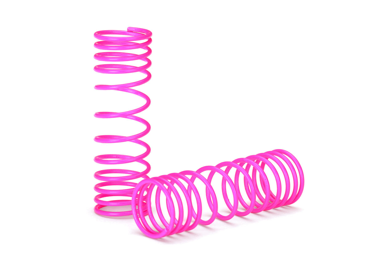 Traxxas 5857P Springs Frnt Prgrsv Rate Pink