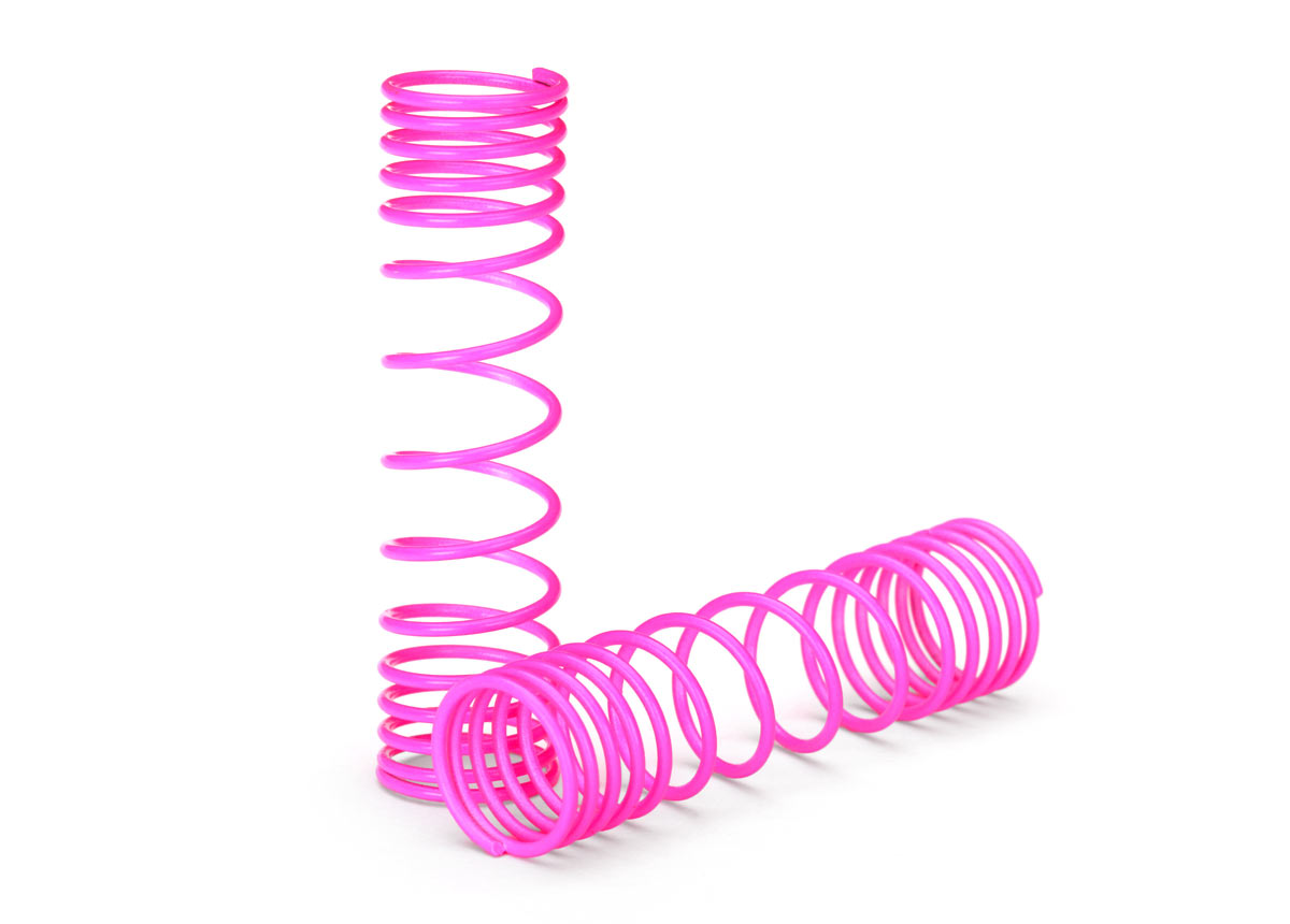 Traxxas 5858P Springs Rear Prgrsv Rate Pink