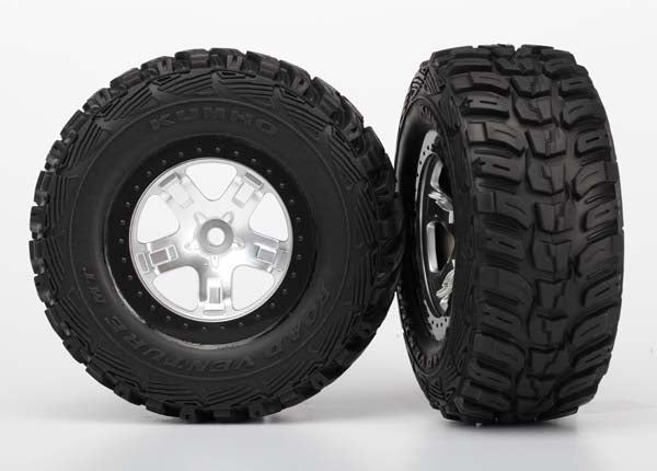 Traxxas 5880 T&W Stn Chrm,Blk/Kuhmo Rear