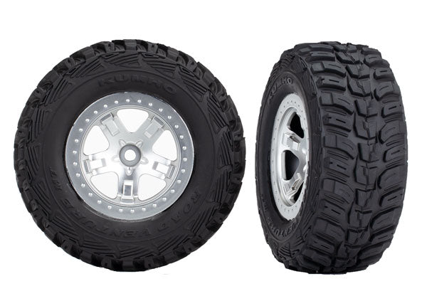Traxxas 5880X T&W Sct Stn,Chrm/Kumho F/R Tir
