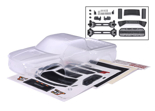 Traxxas 5916 Body 2017 Ford Raptor Hd Clear
