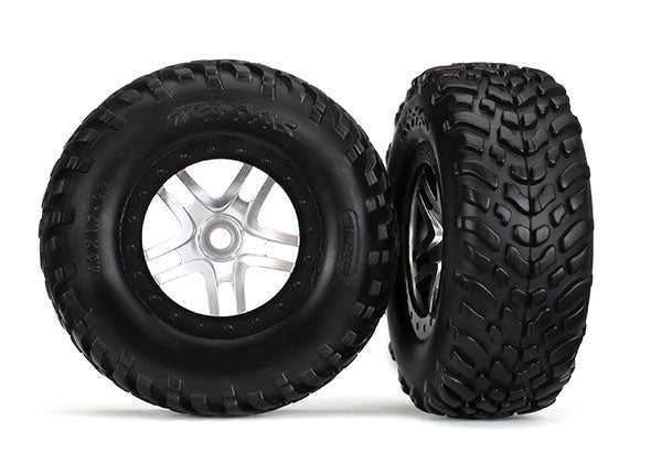 Traxxas 5978 T&W Ss Stn,Blk/Sct Of/R F/R