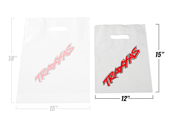 Traxxas 61648-100 100 Pack - Retail Bag 12X15X3 2Mil W/Hndl