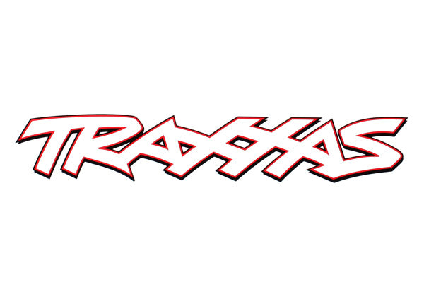 Traxxas 61663 Traxxas 12" Wht Vinyl Sticker