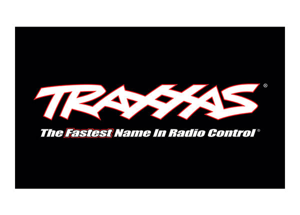 Traxxas 61849 3' X 5' Traxxas Logo Flag Blk