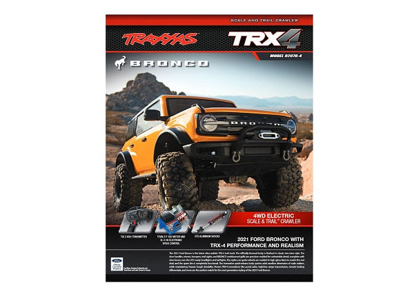 Traxxas 61858 Dealer Catalog, 2021 Bronco
