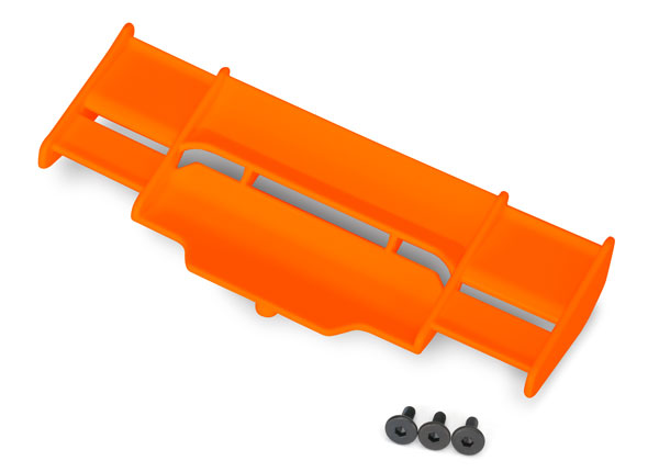 Traxxas 6721T Wing Rustler 4X4 Orange