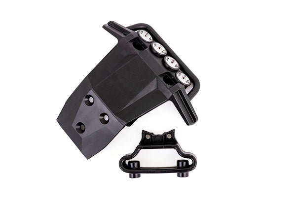 Traxxas 6736X Bumper Front/ Bumper Support Rust