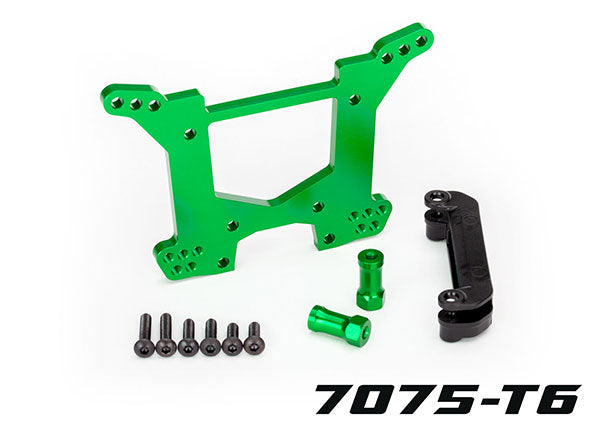 Traxxas 6738G Shock Tower Rear Alum Green