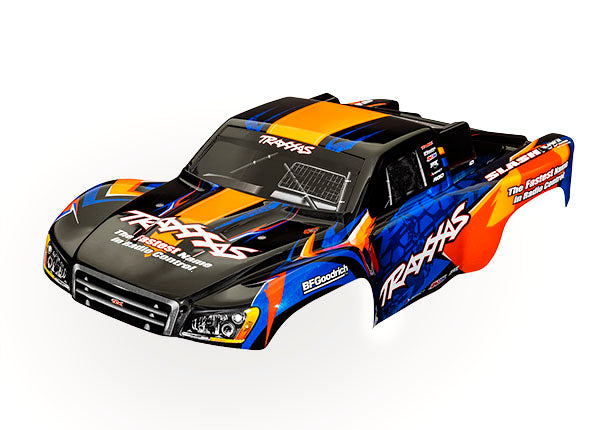 Traxxas 6812T Slash Vxl 2Wd, Body, Orng/Blk