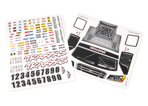 Traxxas 6813 Decal Slash 4X4 & Sponsor Logo